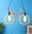 UGSTORE Jute Cycle Style Hanging Light Pendants Ceiling Lamp