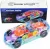 UGSTORE Transparent Concept Racing Car Toy with 3D Flashing LED Lights 360 Degree Rotation, Gear Simulation Mechanical Car 3D Concept Car Electric Cars Toys for Children Kids Toys Gift for kids.  (Multicolor)