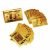 UGSTORE 24 K Gold Plated Poker Playing Cards (Golden)
